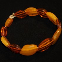 Vintage amber bracelet